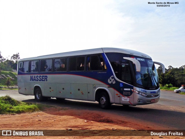 Viação Nasser 202115 na cidade de Monte Santo de Minas, Minas Gerais, Brasil, por Douglas Freitas. Número da foto: #12895888.