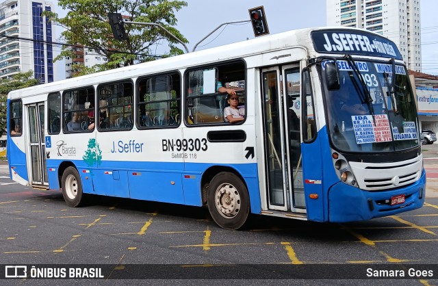 Transportes Barata BN-99303 na cidade de Belém, Pará, Brasil, por Samara Goes. Número da foto: #12893861.