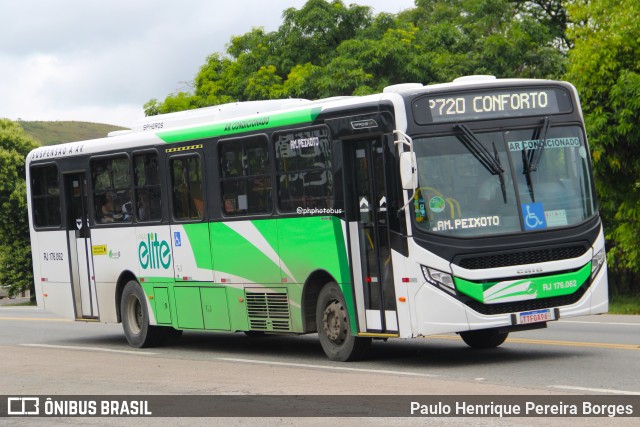 Viação Elite RJ 176.062 na cidade de Volta Redonda, Rio de Janeiro, Brasil, por Paulo Henrique Pereira Borges. Número da foto: #12894444.