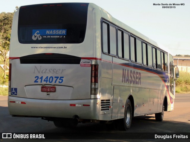 Viação Nasser 214075 na cidade de Monte Santo de Minas, Minas Gerais, Brasil, por Douglas Freitas. Número da foto: #12895953.