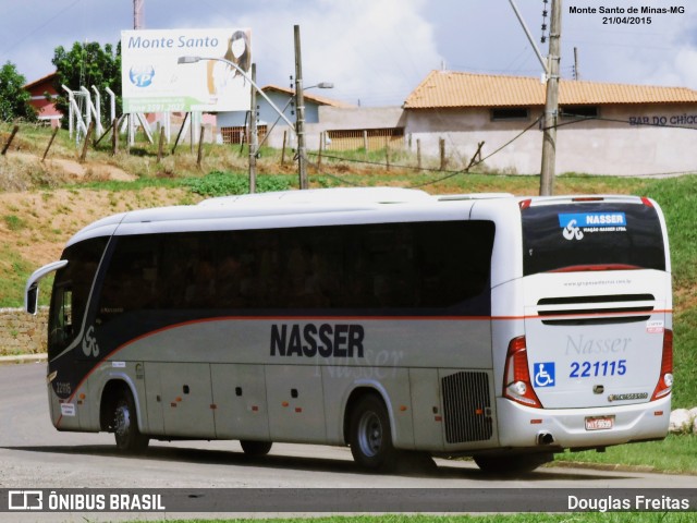 Viação Nasser 221115 na cidade de Monte Santo de Minas, Minas Gerais, Brasil, por Douglas Freitas. Número da foto: #12895892.