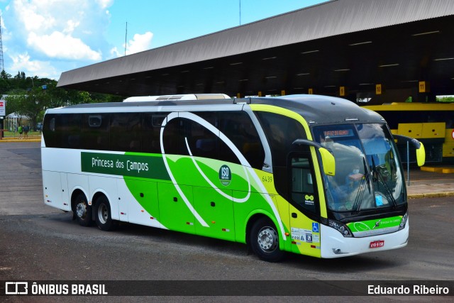 Expresso Princesa dos Campos 6439 na cidade de Foz do Iguaçu, Paraná, Brasil, por Eduardo Ribeiro. Número da foto: #12894123.