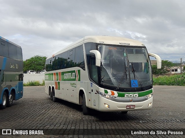Empresa Gontijo de Transportes 21515 na cidade de Caruaru, Pernambuco, Brasil, por Lenilson da Silva Pessoa. Número da foto: #12895270.