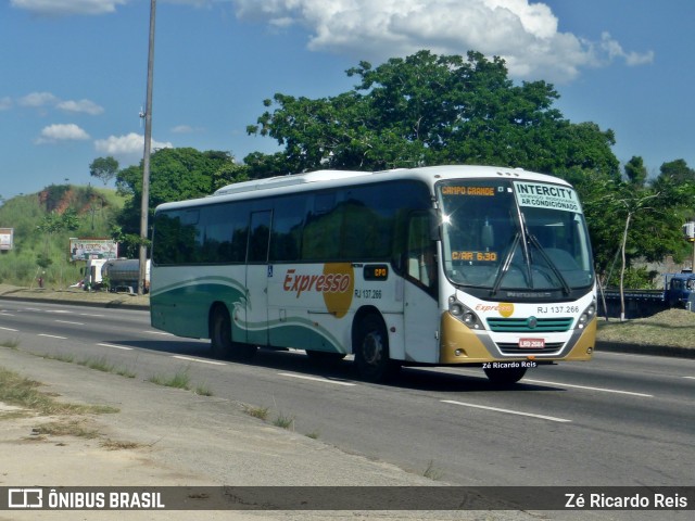 Expresso Mangaratiba RJ 137.266 na cidade de Rio de Janeiro, Rio de Janeiro, Brasil, por Zé Ricardo Reis. Número da foto: #12894919.