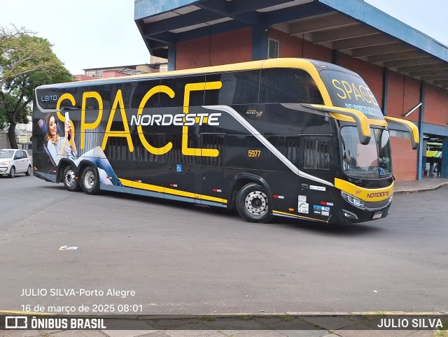 Expresso Nordeste 5977 na cidade de Porto Alegre, Rio Grande do Sul, Brasil, por JULIO SILVA. Número da foto: #12894578.