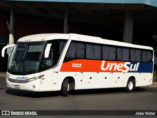 Unesul de Transportes 5222 na cidade de Porto Alegre, Rio Grande do Sul, Brasil, por João Victor. Número da foto: #12895233.