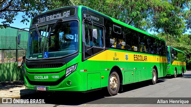 Transportes Capellini 12380 na cidade de Paulínia, São Paulo, Brasil, por Allan Henrique. Número da foto: #12894125.