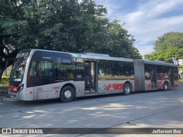 Express Transportes Urbanos Ltda 4 8798 na cidade de São Paulo, São Paulo, Brasil, por Jefferson Bus. Número da foto: #12893869.