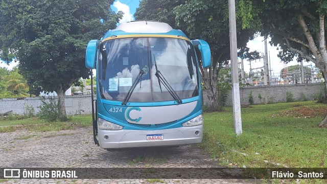 Auto Viação Camurujipe 4324 na cidade de Cruz das Almas, Bahia, Brasil, por Flávio  Santos. Número da foto: #12893466.