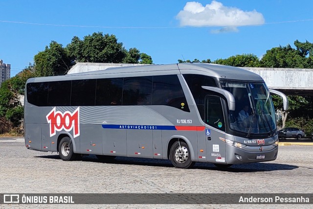 Auto Viação 1001 RJ 108.153 na cidade de Campos dos Goytacazes, Rio de Janeiro, Brasil, por Anderson Pessanha. Número da foto: #12893316.