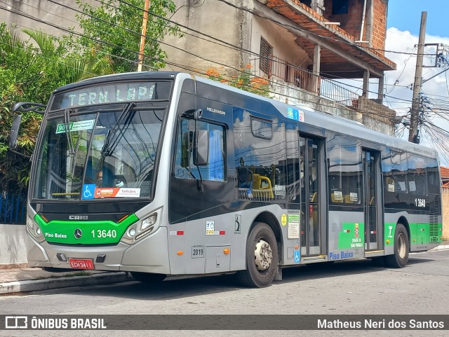 Viação Gato Preto 1 3640 na cidade de São Paulo, São Paulo, Brasil, por Matheus Neri dos Santos. Número da foto: #12896231.