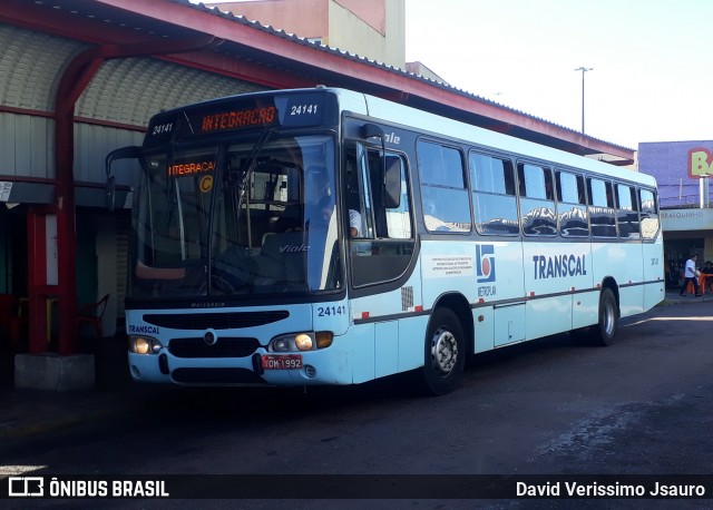 Transcal Sul Transportes Coletivos 24141 na cidade de Canoas, Rio Grande do Sul, Brasil, por David Verissimo Jsauro. Número da foto: #12896136.