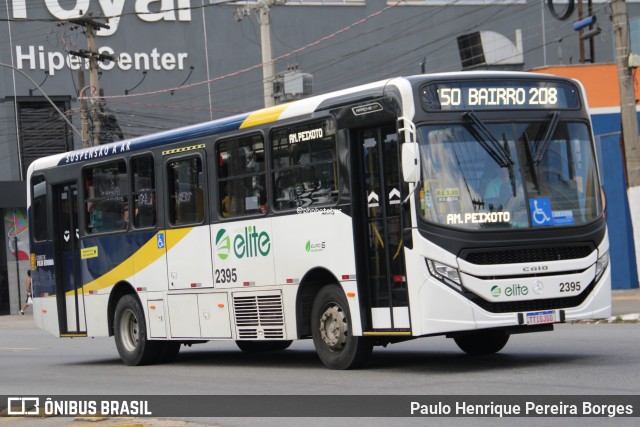 Viação Elite 2395 na cidade de Volta Redonda, Rio de Janeiro, Brasil, por Paulo Henrique Pereira Borges. Número da foto: #12894435.