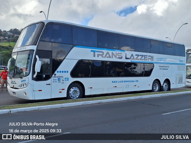 Trans Lazzeri Transportes 2090 na cidade de Porto Alegre, Rio Grande do Sul, Brasil, por JULIO SILVA. Número da foto: #12894189.