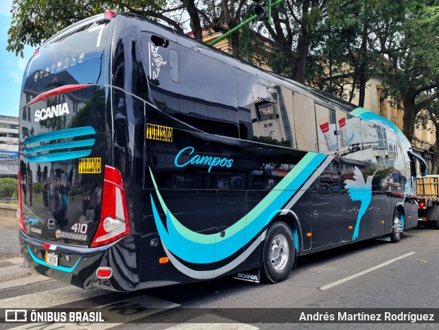 Transportes Campos 00 na cidade de Catedral, San José, San José, Costa Rica, por Andrés Martínez Rodríguez. Número da foto: #12894842.