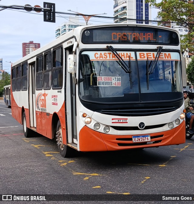 CSM Transporte e Turismo RT 019 na cidade de Belém, Pará, Brasil, por Samara Goes. Número da foto: #12893853.