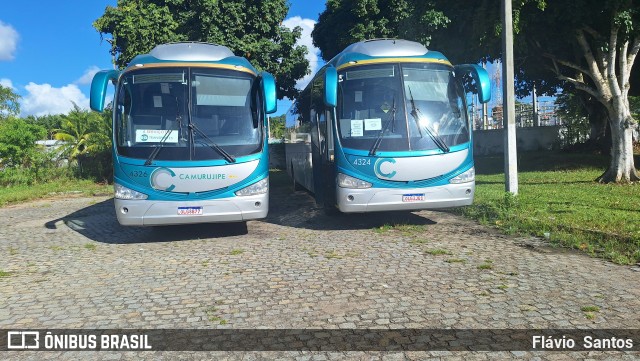 Auto Viação Camurujipe 4326 na cidade de Cruz das Almas, Bahia, Brasil, por Flávio  Santos. Número da foto: #12895118.