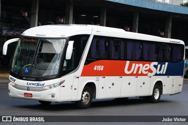 Unesul de Transportes 4158 na cidade de Porto Alegre, Rio Grande do Sul, Brasil, por João Victor. Número da foto: #12895479.