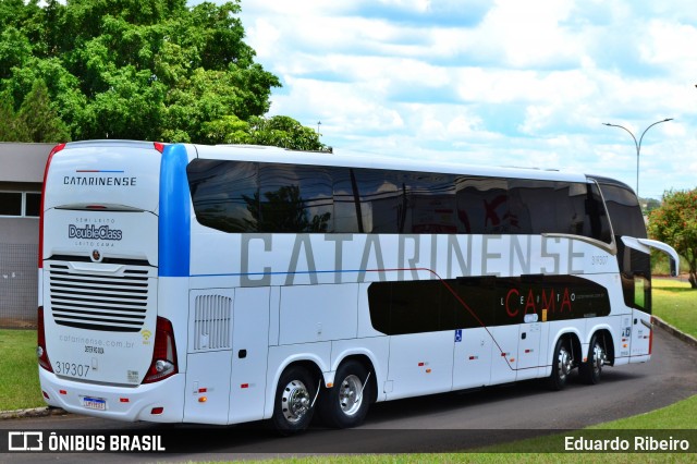 Auto Viação Catarinense 319307 na cidade de Foz do Iguaçu, Paraná, Brasil, por Eduardo Ribeiro. Número da foto: #12894134.