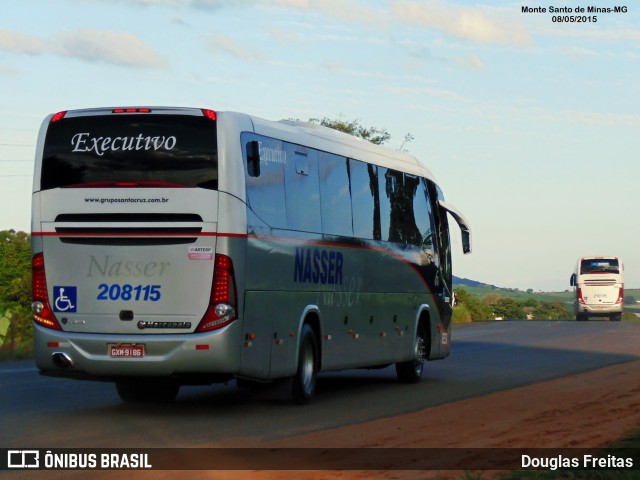 Viação Nasser 208115 na cidade de Monte Santo de Minas, Minas Gerais, Brasil, por Douglas Freitas. Número da foto: #12895987.