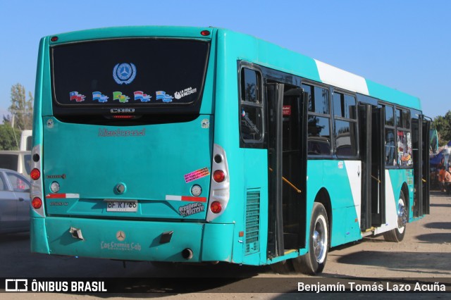 Autobuses sin identificación - Chile BFRT66 na cidade de La Pintana, Santiago, Metropolitana de Santiago, Chile, por Benjamín Tomás Lazo Acuña. Número da foto: #12895998.