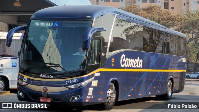 Viação Cometa 719501 na cidade de Sorocaba, São Paulo, Brasil, por Fábio Paixão. Número da foto: #12895220.