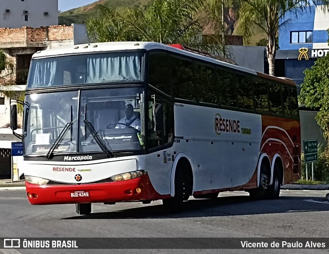 Resende Turismo 4700 na cidade de Aparecida, São Paulo, Brasil, por Vicente de Paulo Alves. Número da foto: #12893423.