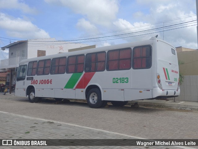 Consórcio Navegantes - 02 > Viação São Jorge > Transurb Transporte Urbano 02183 na cidade de São Tomé, Rio Grande do Norte, Brasil, por Wagner Michel Alves Leite. Número da foto: #12893825.