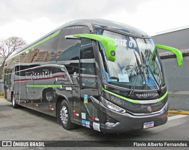 Viação Garcia 92201 na cidade de Sorocaba, São Paulo, Brasil, por Flavio Alberto Fernandes. Número da foto: #12895372.