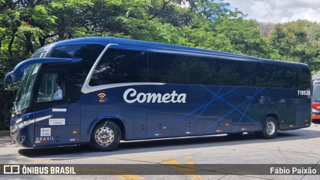 Viação Cometa 719520 na cidade de São Paulo, São Paulo, Brasil, por Fábio Paixão. Número da foto: #12895221.