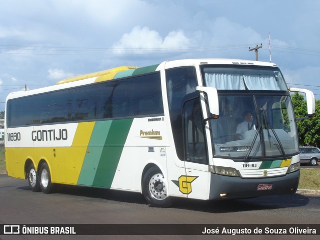 Empresa Gontijo de Transportes 11830 na cidade de Foz do Iguaçu, Paraná, Brasil, por José Augusto de Souza Oliveira. Número da foto: #12893312.