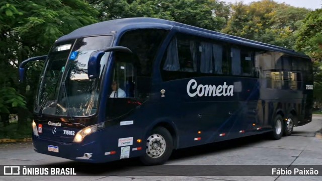 Viação Cometa 715102 na cidade de São Paulo, São Paulo, Brasil, por Fábio Paixão. Número da foto: #12893488.