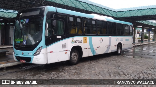 Viação Siará Grande 14701 na cidade de Fortaleza, Ceará, Brasil, por FRANCISCO WALLACE. Número da foto: #12893670.