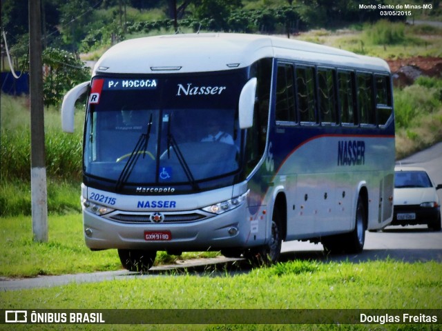 Viação Nasser 202115 na cidade de Monte Santo de Minas, Minas Gerais, Brasil, por Douglas Freitas. Número da foto: #12895930.