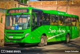 Transportes Santo Antônio RJ 161.004 na cidade de Belford Roxo, Rio de Janeiro, Brasil, por Isaque Schuaber. Número da foto: #:id.