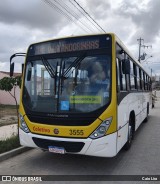 Coletivo Transportes 3555 na cidade de Caruaru, Pernambuco, Brasil, por Caio Lira. Número da foto: #:id.