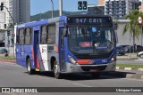 BR Mobilidade Baixada Santista 7951 na cidade de Santos, São Paulo, Brasil, por Ubirajara Gomes. Número da foto: #:id.
