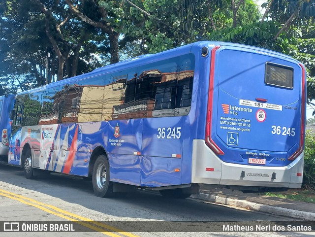 Vipol Transportes Rodoviários - TIPBUS - Transportes Intermunicipal 36.245 na cidade de Guarulhos, São Paulo, Brasil, por Matheus Neri dos Santos. Número da foto: #12853840.