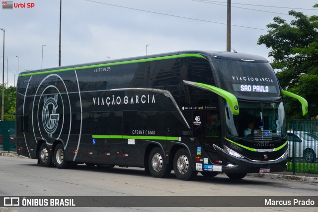 Viação Garcia 98000 na cidade de São Paulo, São Paulo, Brasil, por Marcus Prado. Número da foto: #12852173.