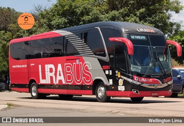 Lirabus 20001 na cidade de Sumaré, São Paulo, Brasil, por Wellington Lima. Número da foto: #12851124.