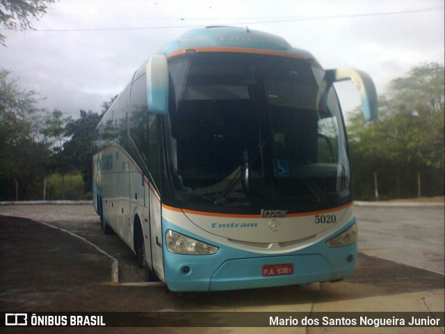 Emtram 5020 na cidade de Piritiba, Bahia, Brasil, por Mario dos Santos Nogueira Junior. Número da foto: #12852521.