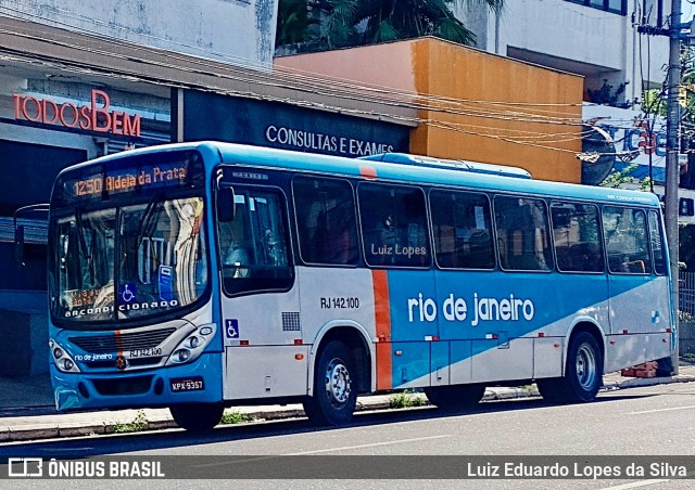 Expresso Rio de Janeiro RJ 142.100 na cidade de São Gonçalo, Rio de Janeiro, Brasil, por Luiz Eduardo Lopes da Silva. Número da foto: #12851792.
