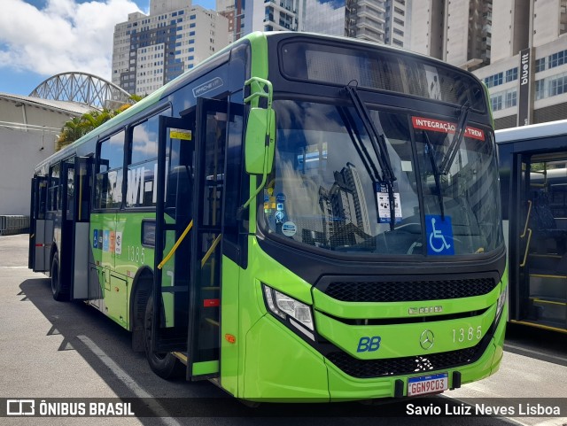 BB Transportes e Turismo 1385 na cidade de Barueri, São Paulo, Brasil, por Savio Luiz Neves Lisboa. Número da foto: #12851209.