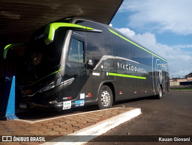 Viação Garcia 92081 na cidade de Porecatu, Paraná, Brasil, por Kauan Giovani. Número da foto: #12851292.