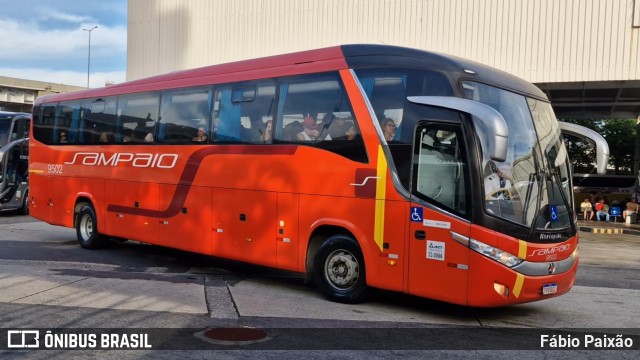 Viação Sampaio 9502 na cidade de Rio de Janeiro, Rio de Janeiro, Brasil, por Fábio Paixão. Número da foto: #12851176.