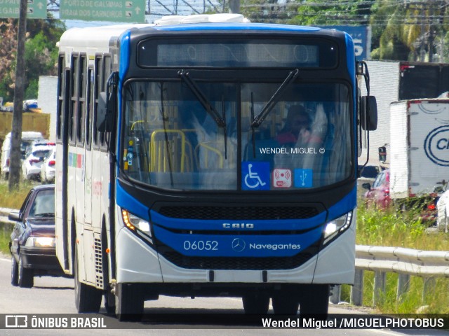 Consórcio Navegantes - 06 > Santa Maria > Transportes Boa Viagem 06052 na cidade de Jaboatão dos Guararapes, Pernambuco, Brasil, por Wendel Miguel /MIGUELPHOTOBUS. Número da foto: #12852023.