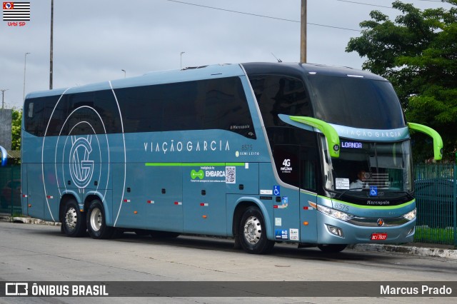 Viação Garcia 8575 na cidade de São Paulo, São Paulo, Brasil, por Marcus Prado. Número da foto: #12851981.