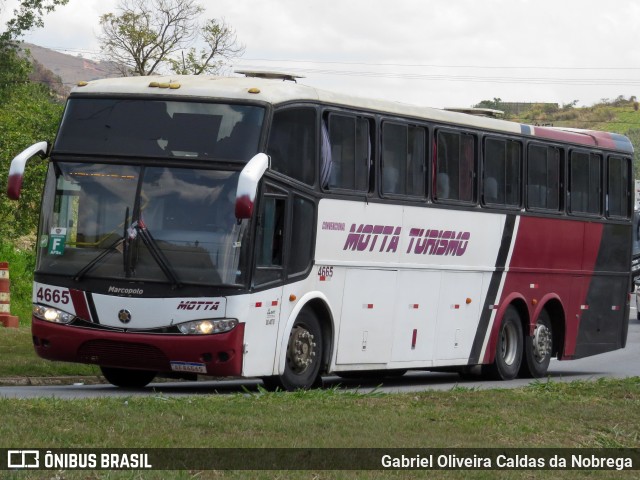 Motta Turismo 4665 na cidade de Aparecida, São Paulo, Brasil, por Gabriel Oliveira Caldas da Nobrega. Número da foto: #12850776.
