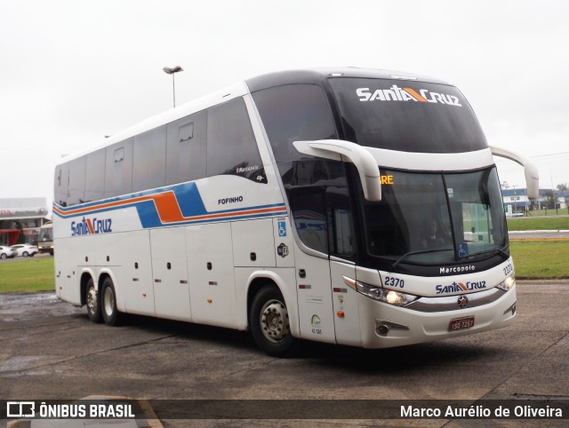 VUSC - Viação União Santa Cruz 2370 na cidade de Santa Cruz do Sul, Rio Grande do Sul, Brasil, por Marco Aurélio de Oliveira. Número da foto: #12853981.