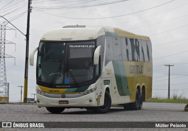 Empresa Gontijo de Transportes 18285 na cidade de Rio Largo, Alagoas, Brasil, por Müller Peixoto. Número da foto: #12852150.